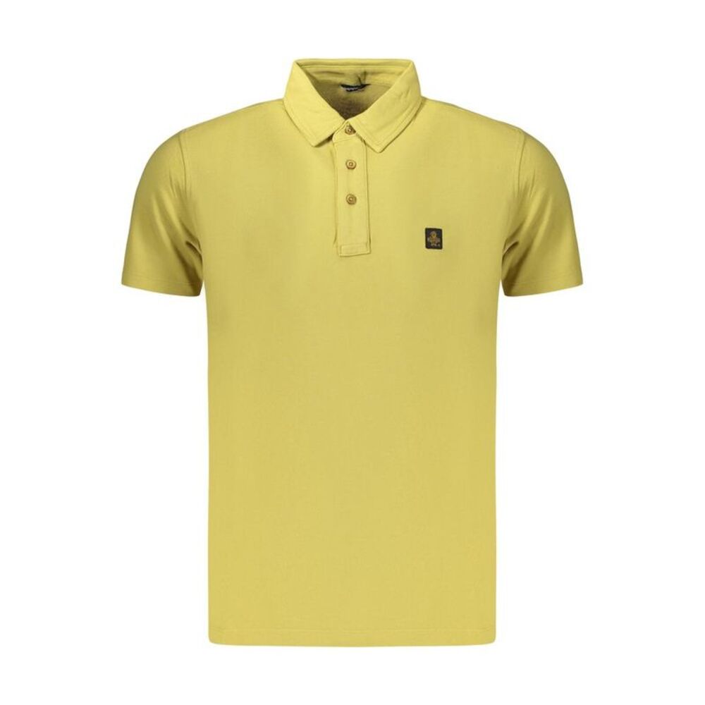 Refrigiwear Yellow Cotton Men's Men's Polo